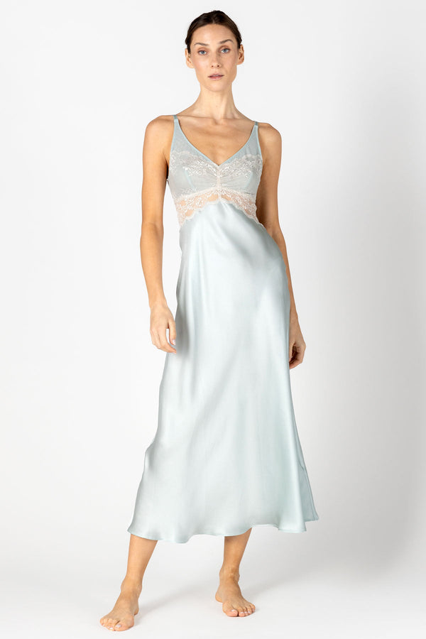 NK Imode Agatha Nostalgia Bs Long Silk Gown